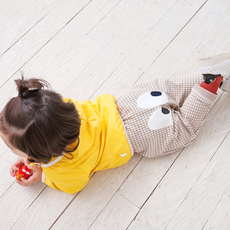 South Korea Imported Baby Pants Pure Cotton Spring Autumn Children Long Pants Boy Girl Baby Big PP Pants Casual Pants