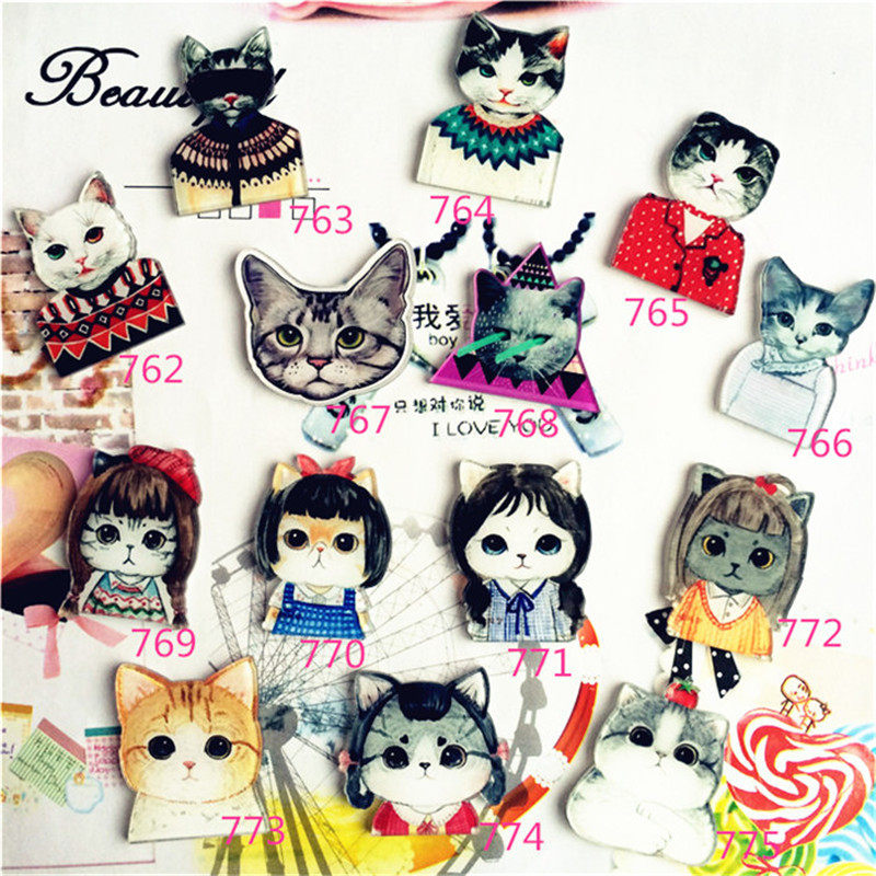 Broche femme en plexiglas - Ref 1183852 Image 7