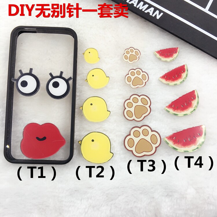 Broche femme en plexiglas - Ref 1174891 Image 7