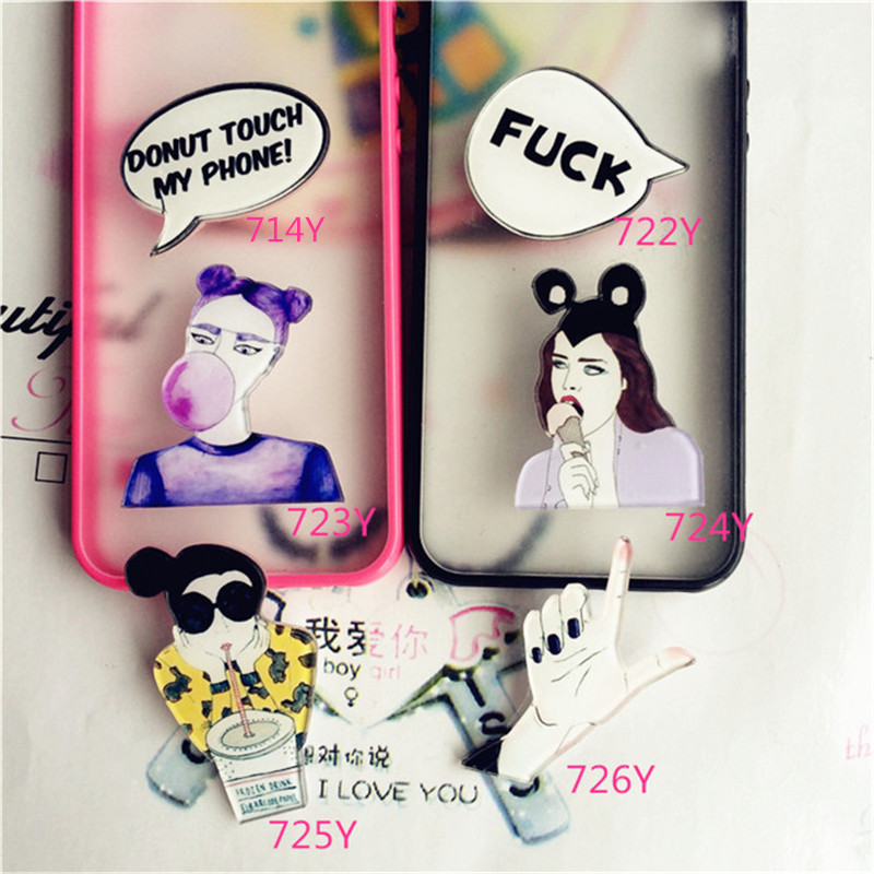 Broche femme en plexiglas - Ref 1183867 Image 5