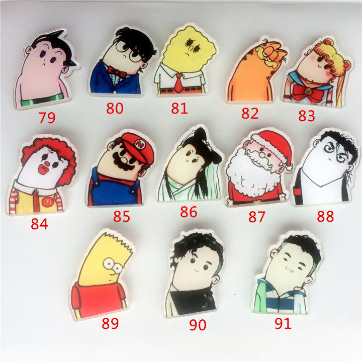 Broche femme en plexiglas - Ref 1183882 Image 6