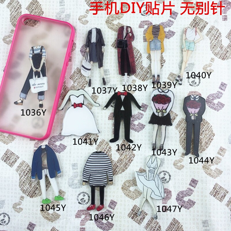 Broche en plexiglas - Ref 1183829 Image 6