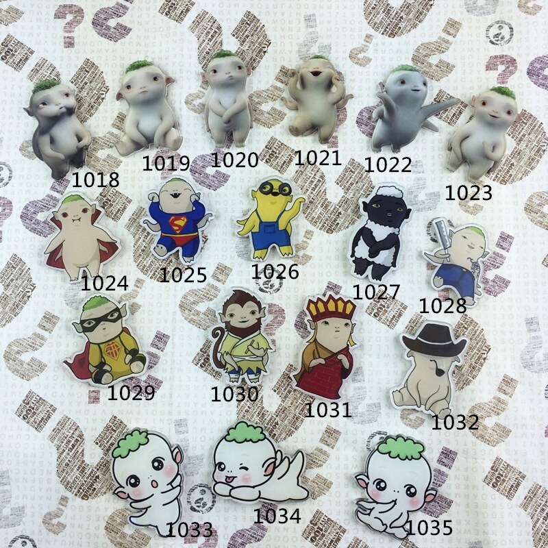 Broche femme en plexiglas - Ref 1183848 Image 6