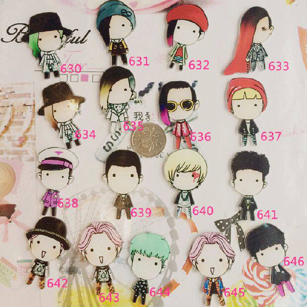 Broche femme en plexiglas - Ref 1183850 Image 9