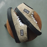 VANS Фунс Скейт Половина кабины против скольжения оливковая профессиональная обувь для скейтборда vn0a5fcdbiq