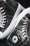 Converse, камуфляжные высокие кеды с молнией