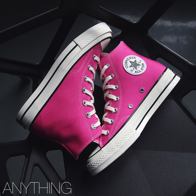 CONVERSE Converse 1970s dragon fruit pink shoes men and women's high and low canvas shoes 172678c172681c