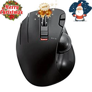 Spot Japan Elecom/Yili Ke Mouse Track Ball Ball Saleless Left-Hand Mouse M-ST4DRBK