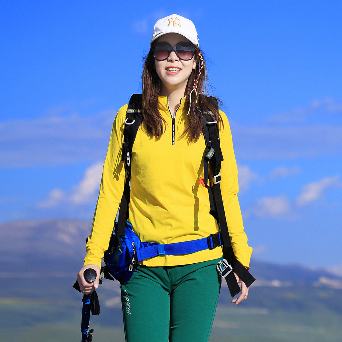 Xueqiu Island outdoor summer new solid color breathable stand-up collar quick-drying long-sleeved casual T-shirt quick-drying clothes mountaineering and hiking