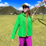 雪丘岛 Дорожная осенняя быстросохнущая альпинистская спортивная толстовка с капюшоном подходит для пеших прогулок для спортзала, для бега