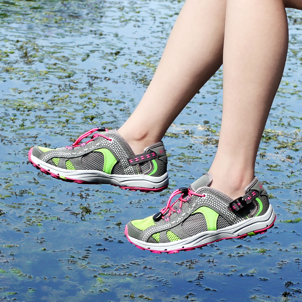 Xueqiu Island couple outdoor upstream breathable non-slip sports running shoes quick-drying amphibious shoes summer wading shoes