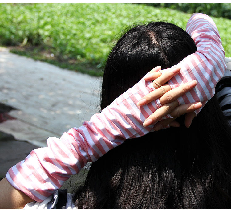 Tuyết Hill Đảo Găng Tay Ngoài Trời Mặt Trời Bảo Vệ Nửa Ngón Tay Găng Tay Cổ Tay Cưỡi Arm Set Chống Uv Tay Áo găng tay mùa đông cho nữ