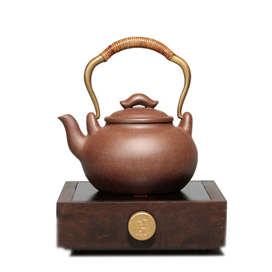 Zen Tracery Purple Sand Pleasant Raw Mine Health Preservation Cooking Hydro-electric Pottery Stove Cooking Tea Stove Full-Hand Electric Kettle-Electromagnetic Oven Teapot