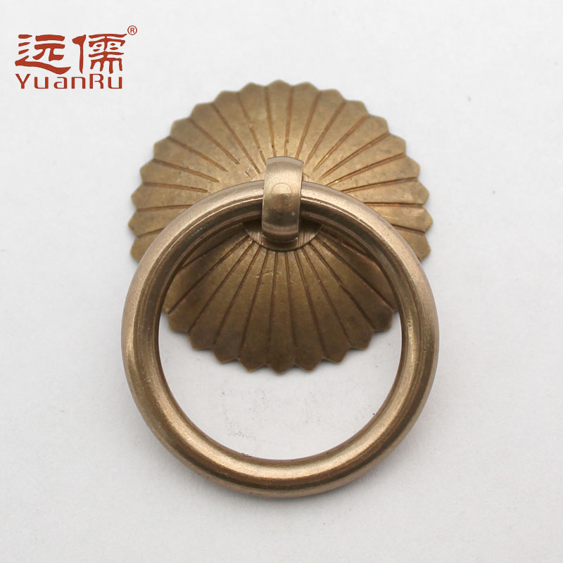 Զ��ͭ����ʽ�¹Ŵ�ͭԲ��YRH0041