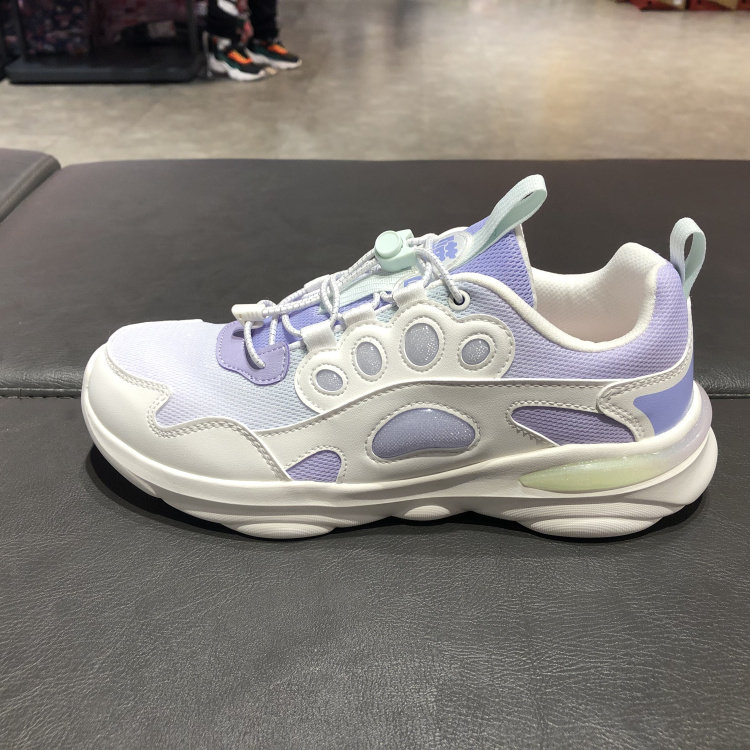 Xtep children's shoes 2022 spring clearance women's middle school big children mesh casual sports daddy shoes 678114324031