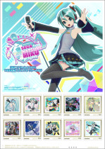 2020 Japan stamps First Sound Future Project DIVA10 Anniversary 1st Post Office Administrator limits