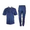 CASP new short-sleeved summer men's and women's instructor uniform navy blue training suit suit