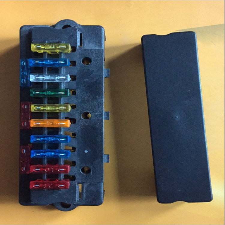 BX2103 10-way fuse box agricultural machinery fuse box 10-way fuse box equipment central control box
