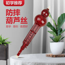 Resin cucurbit ethnic musical instrument for beginners students adults and children anti-fall entry professional playing in B flat and C key