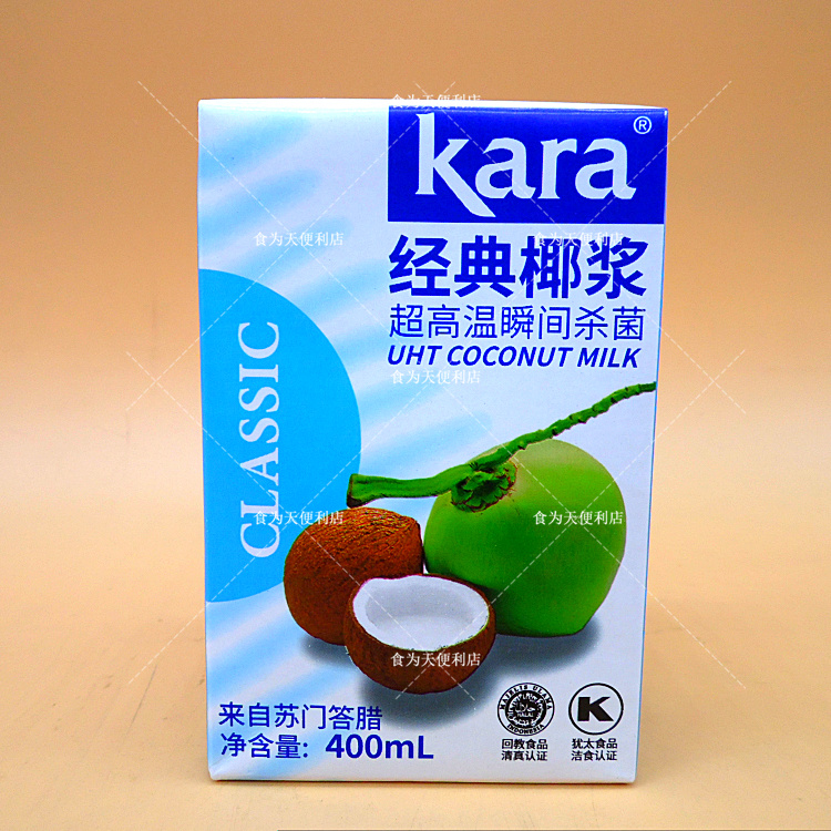 Jirao Coconut Pulp Coconut Milk Sweet Raw Material Baking Raw Coconut Pulp Indonesia Original imported 400ml