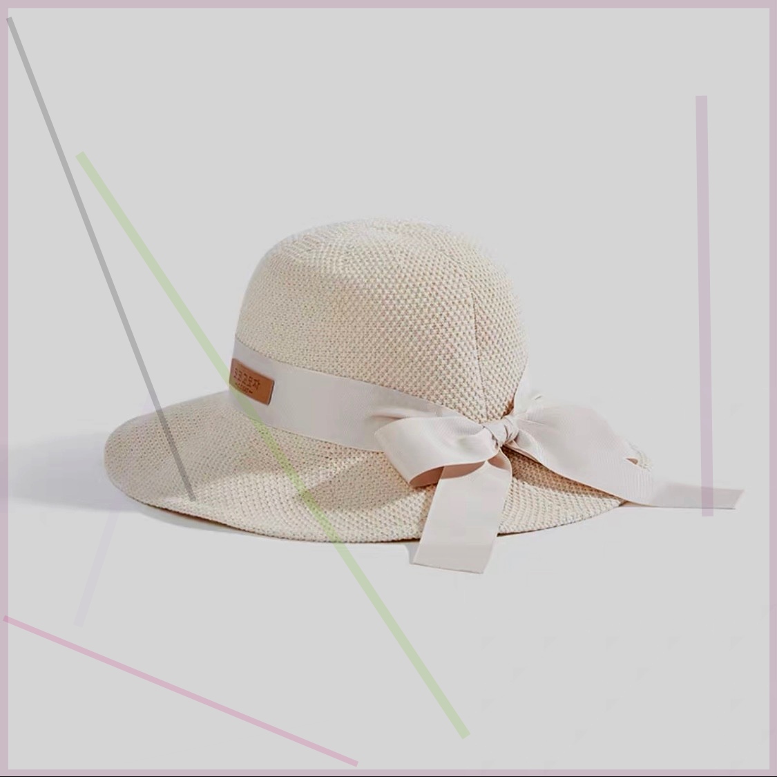 Zheng Min Xiaomin with foldable beach visor shake sound with the same