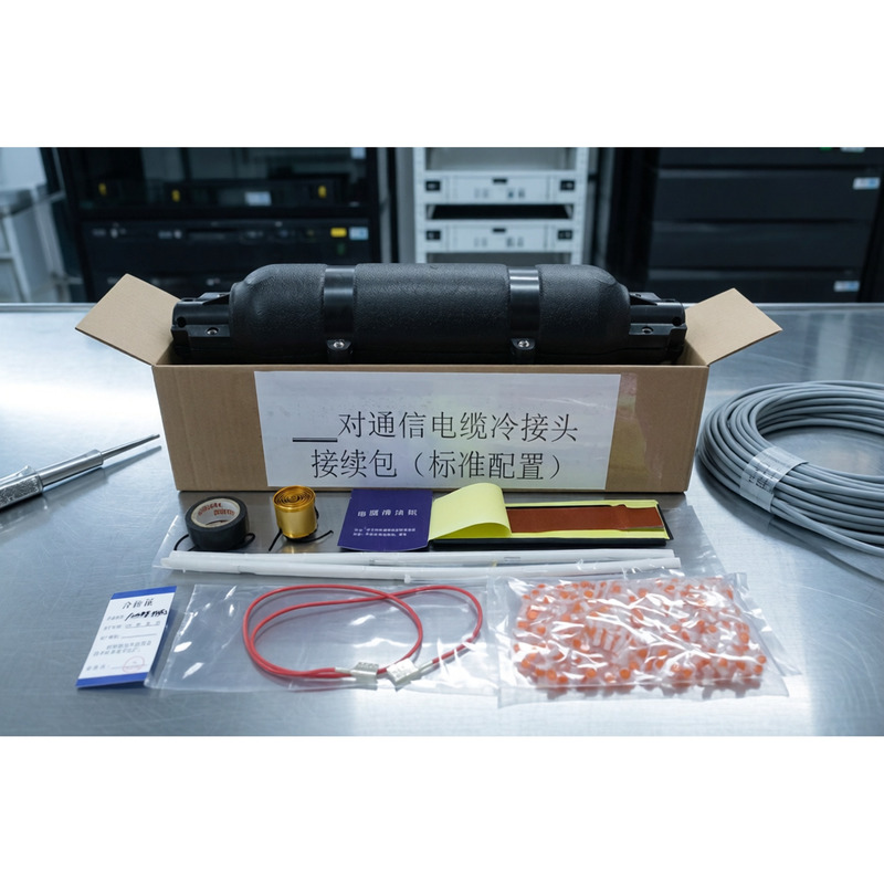  50 Pairs 100 Pairs 200 Large Meters Multifunctional Optical Communication Cable Cold Joint Package Wall Buried Well Waterproof Seal