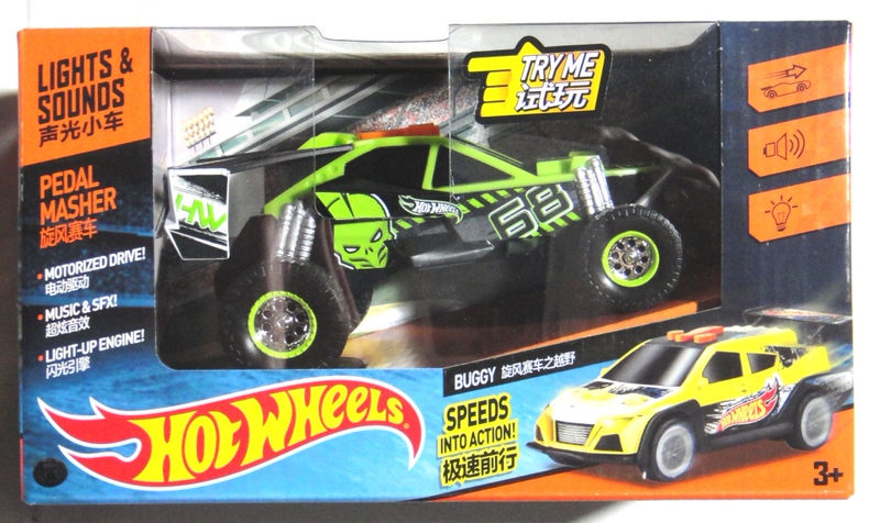 Hot Wheels Stunt Racing Off-Road Sound and Light Toy Car Cfg21 Gift for Boys