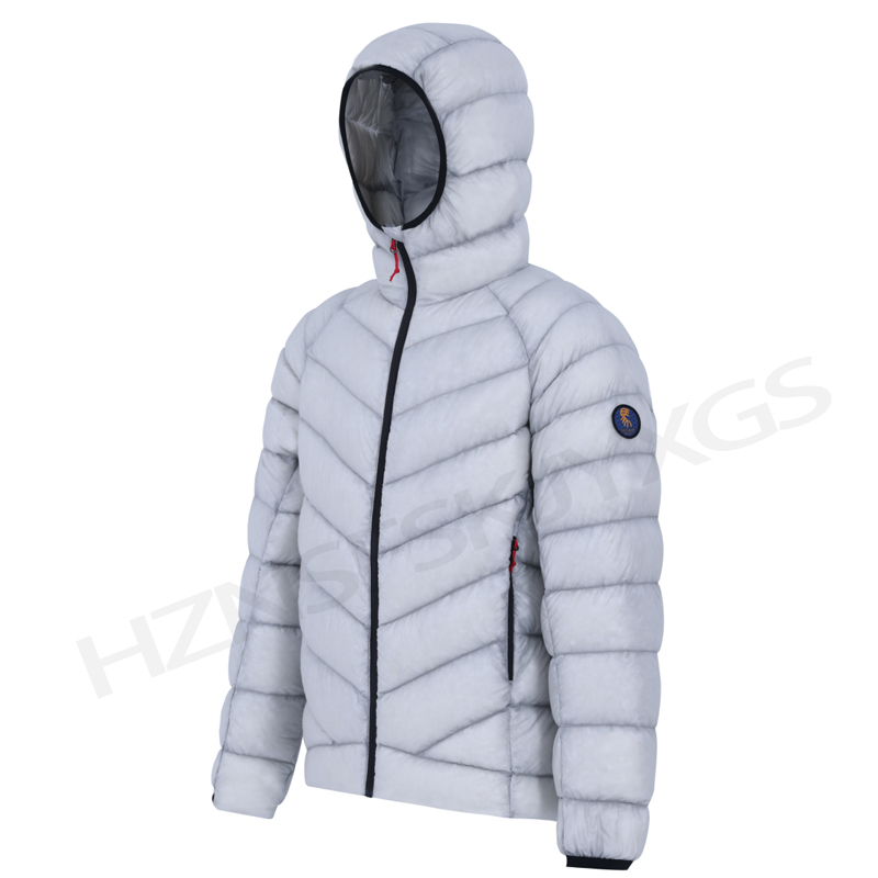 Cowshed down Jacket 900 Fluffy White Goose down Hooded Stand Collar Lightweight 10D7D down Jacket Cowshed down Jacket 900 Fluffy White Goose down Hooded Stand Collar Lightweight 10D7D down Jacket