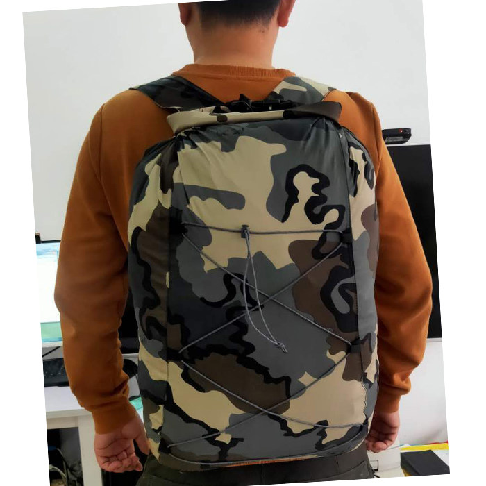 Cowshed Outdoors Fufu Multi-purpose Outdoor Ultra-light Waterproof Backpack Folding Waterproof Bag Drifting Bag