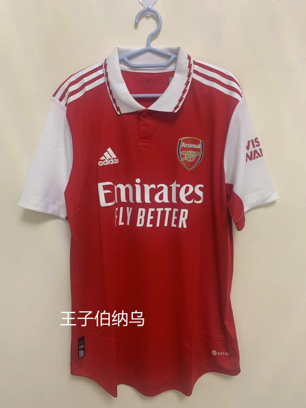 Arsenal 22-23 Season Home Player Version Jersey, with Number 9 Jesus Printed, H35904 Arsenal 22-23 Season Home Player Version Jersey, with Number 9 Jesus Printed, H35904
