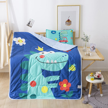 Cotton childrens summer cool quilt Kindergarten summer quilt cotton air conditioning quilt Baby nap Baby quilt thin washable