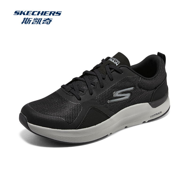 Skechers Men's Running Shoes 2026 Autumn New Cushioning Mesh Sports Casual Shoes 220161