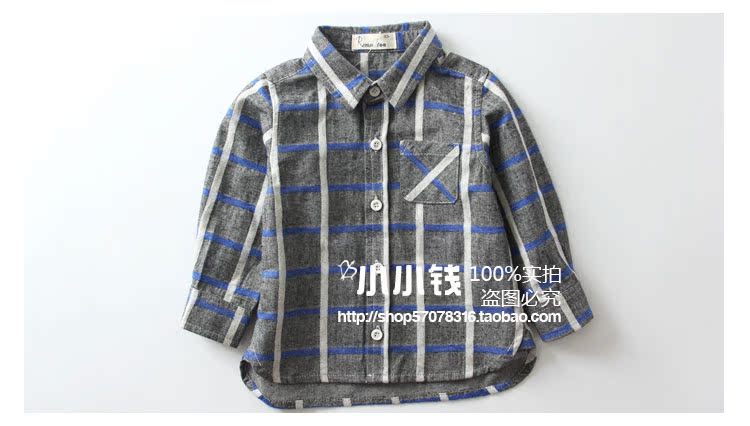 Chemise enfant à manche longue - Ref 2083153 Image 15