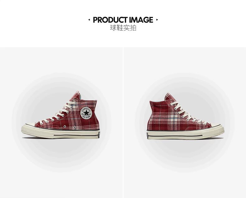 Converse Converse Chuck Taylor All Star 70 Đàn ông và phụ nữ Giày vải cao hàng đầu 162403C giày converse nam