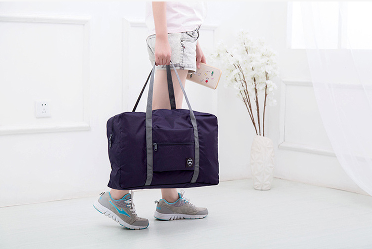 Du lịch công suất lớn xe đẩy túi duffel túi du lịch lưu trữ túi xách tay vai túi gấp túi du lịch nữ túi xách du lịch thể thao