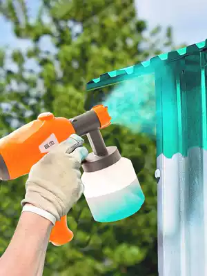 Household electric spray gun electric paint spray paint gun electric spray paint color steel tile guardrail spray anti-rust paint