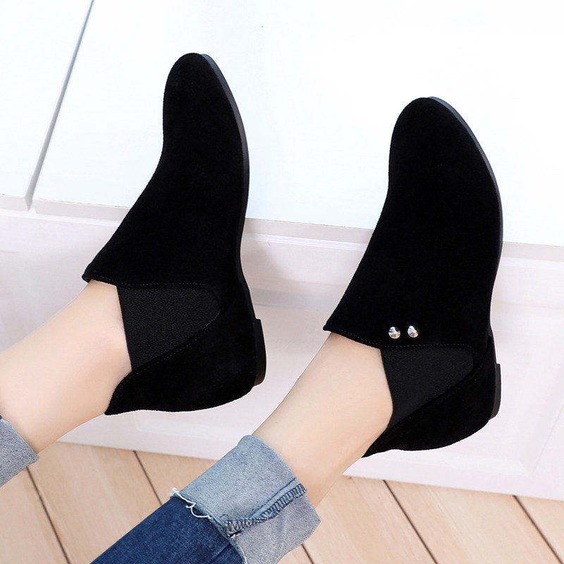 Shoes Children Spring Fall 2021 New Flat Bottom Casual Leather Shoes Women Single Shoes Genuine Leather 100 Hitch Comfort Soft Bottom Women Shoes