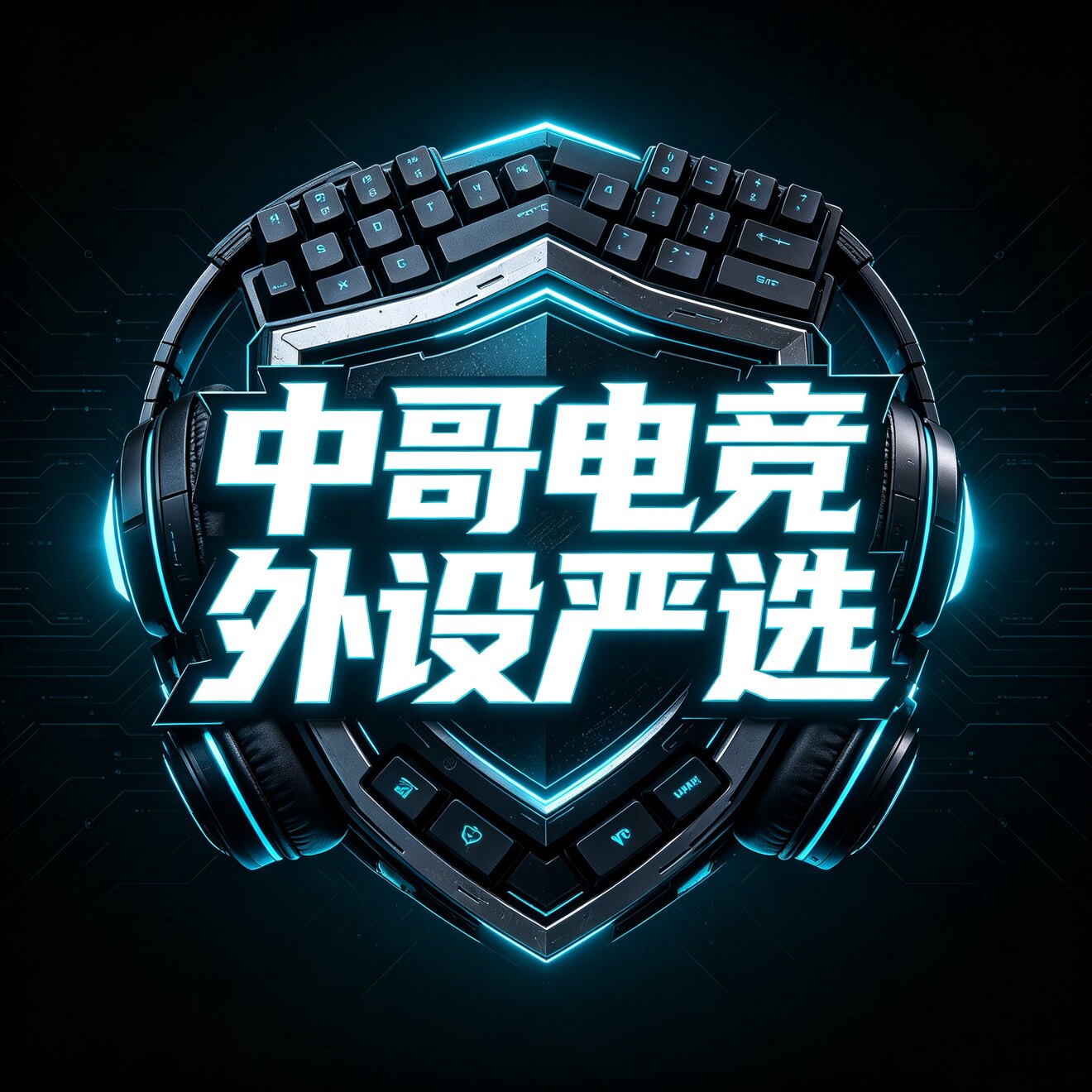 中哥高端游戏外设店的LOGO