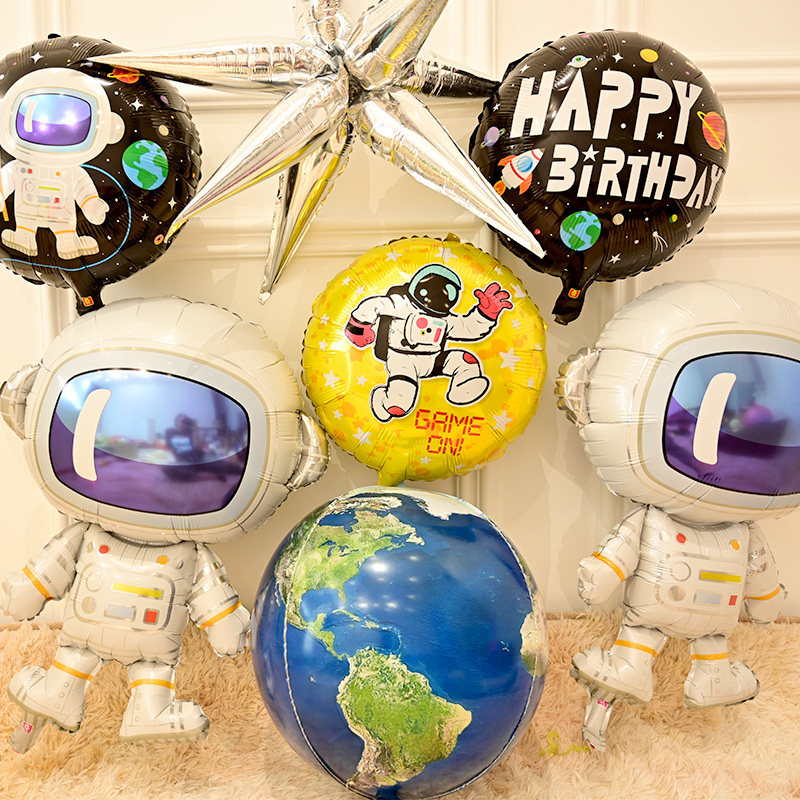 Astronaut Balloon, Astronaut Balloon, Baby Baby Party, Birthday Decoration Set