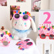 Birthday Funny Glasses Children Happy Birthday Party Funny Photo Props Decoration Cake Shape