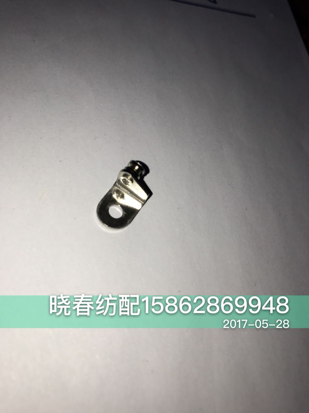 Daily Hair Red Flag Tsuda Accessories Spring Hook Seat Combined With Small Iron Sheet 655467-01 Tsuda Foal Twisted Side Rack