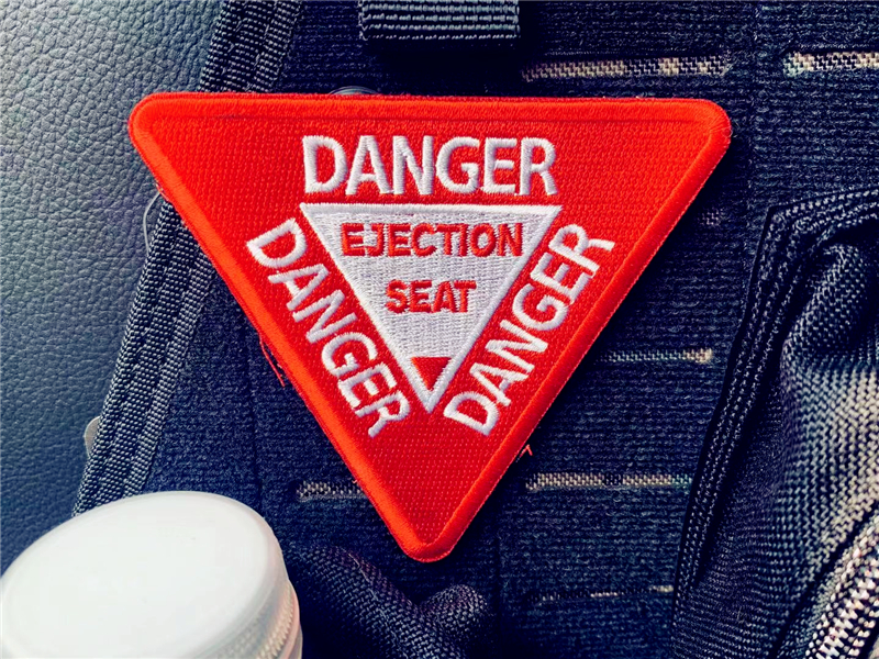 Ejection seat new outdoor velcro embroidery armband cloth badge Cat tiger beast mauhoso