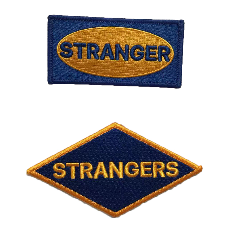 Stranger stranger super fine embroidered Velcro armband outdoor cloth badge 2021 new