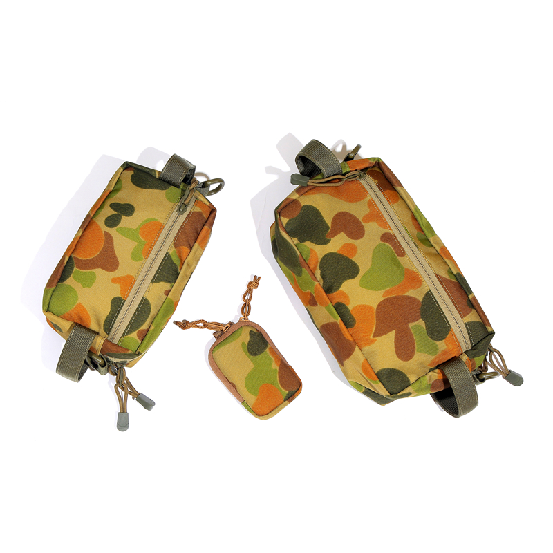 Portable storage bag travel three-piece Australian French camouflage miscellaneous accessories bag large capacity