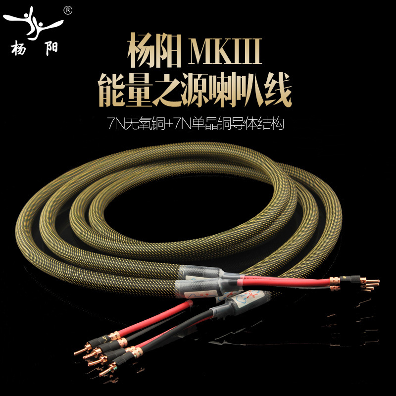 Taiwan Yangyang Energy Source Power Source Se Mkⅲ Audiophile Speaker Cable Main Speaker Upgrade Cable