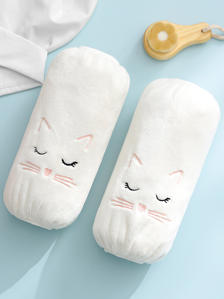 Spring Autumn Cartoon Cute Sleeves Women Short style Autumn Winter Protective Sleeves Students Girls' Anti Dirty Work Office Sleeves Winter