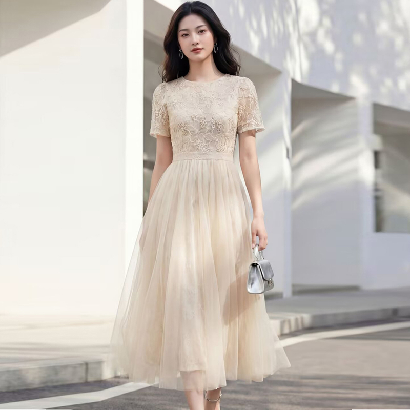 Choir Performance Costumes, Women's Long Skirts, Student Recitation Competition Costumes, Elegant Adult Graduation High School Student Evening Dresses