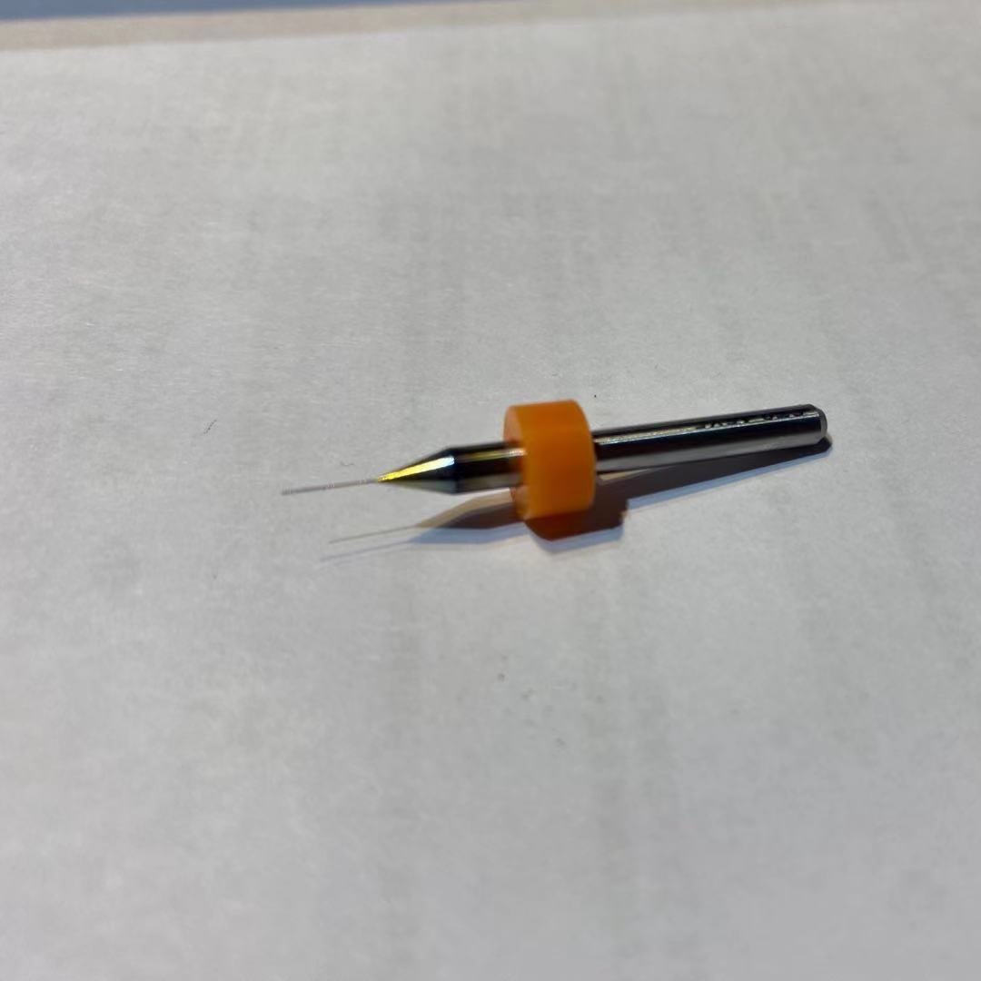 Glass ceramic 0 12 fine small needle eye 0 2 imported tungsten steel drill bit 0 15 long blade 4 5 6 deep punch drill hole machine-Taobao