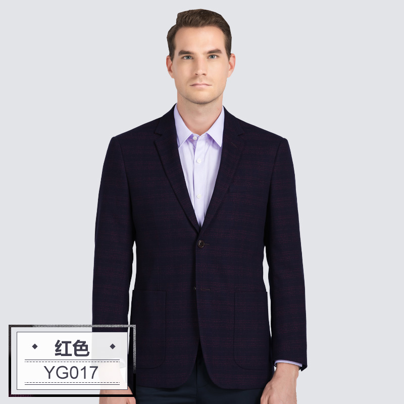 Đàn ông Langdon 2020 mùa xuân và mùa thu Casual Suit Trung niên của Tính Business Casual Chống nhăn-miễn phí Suit Jacket