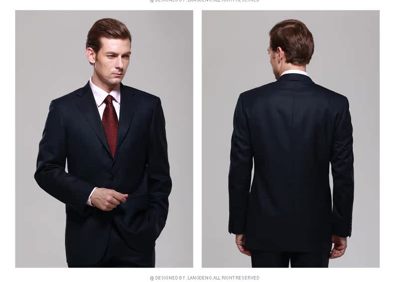 Costume homme en laine pour Quatre saisons - Ref 1577514 Image 16